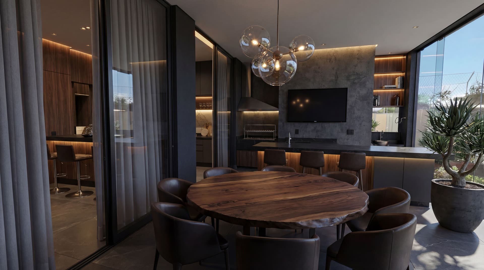 Imóvel vazio - projeto de interiores - transformado